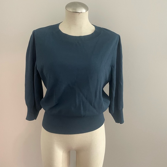 Spring crew neck sweater - Picture 2 of 8